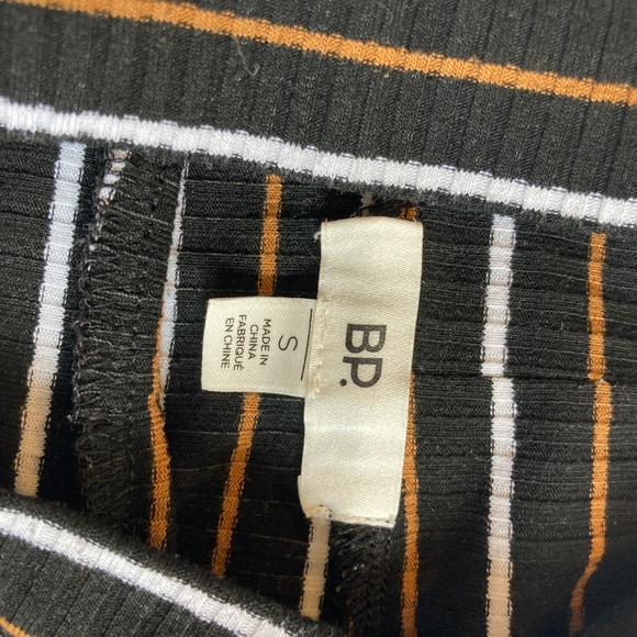 BP Long Sleeve Striped Bodysuit Small - Picture 6 of 9